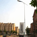 6-12meters Galvanized Octagonal Street Lighting Pole With Single Arm